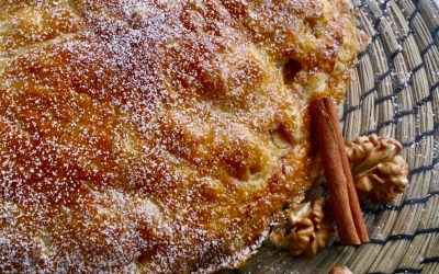Tarte de maçã dobrada